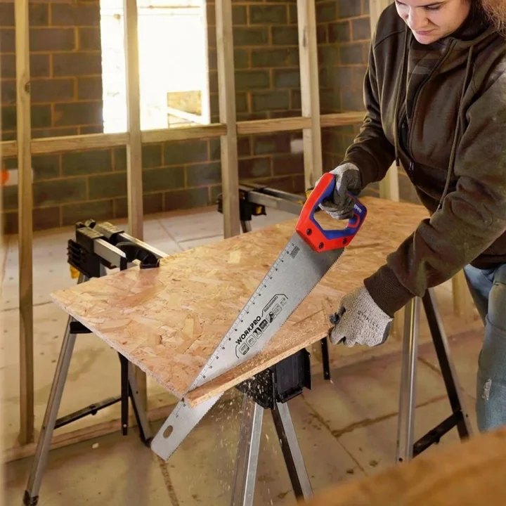 WORKPRO WP215007 500mm SK5 7 TPI Ağır Hizmet Tipi El Testeresi