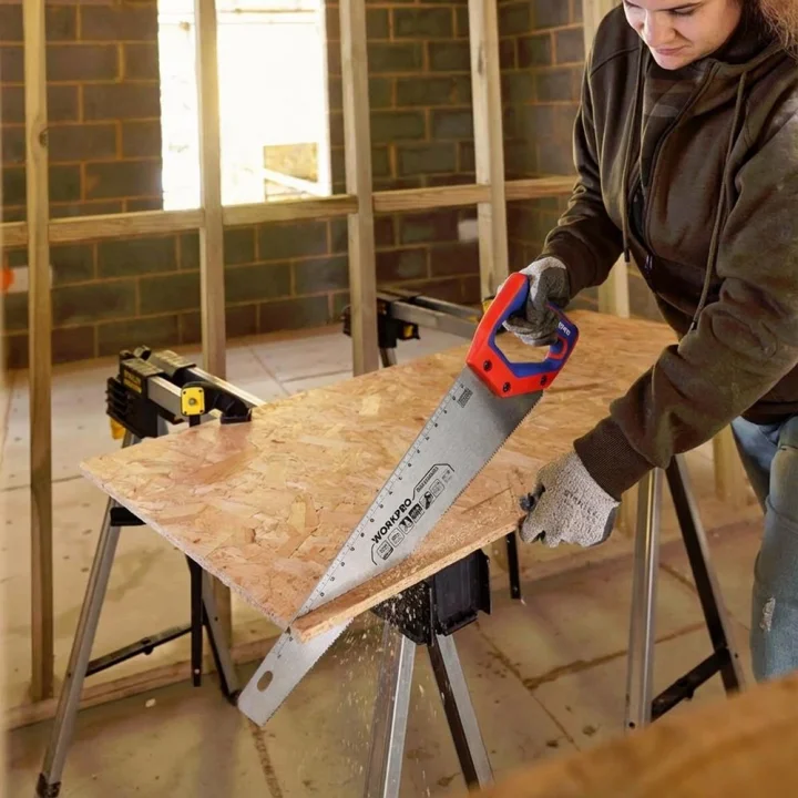 WORKPRO WP215012 550mm SK5 11 TPI Ağır Hizmet Tipi El Testeresi