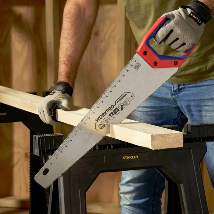 WORKPRO WP215012 550mm SK5 11 TPI Ağır Hizmet Tipi El Testeresi