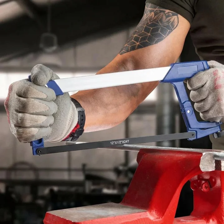 WORKPRO WP215022 300mm BI-METAL 24TPI Ağır Hizmet Tipi Alüminyum Gövde Demir Testeresi