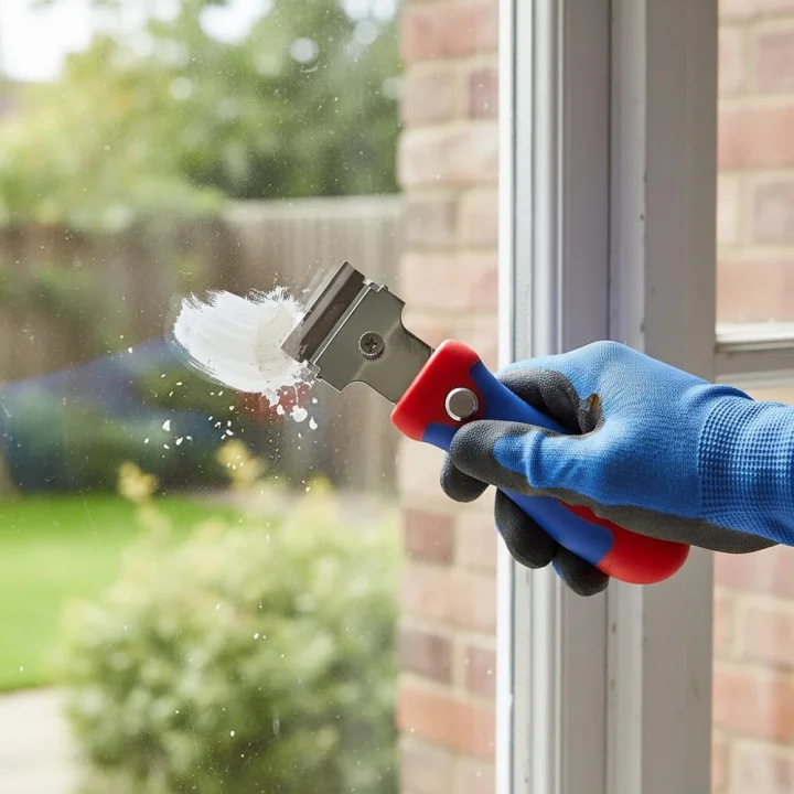 WORKPRO WP219004 40mm Geri Çekilebilir Profesyonel Kazıyıcı + 4 Parça Kazıma Bıçak Seti