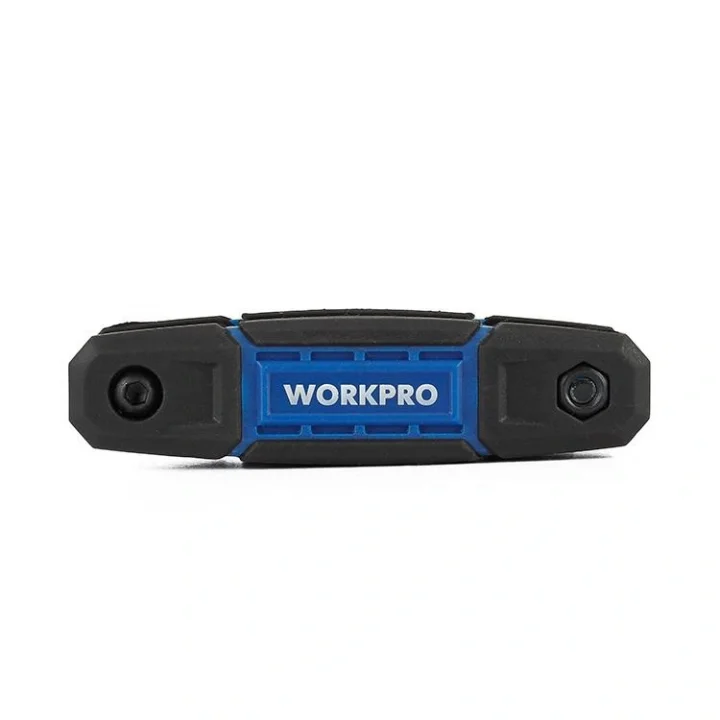 WORKPRO WP222028 8 Parça CR-V Metrik Çakı Tipi Profesyonel Allen Anahtar Takımı