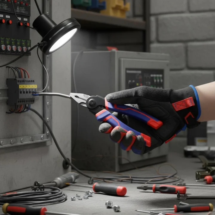 WORKPRO WP231144 200MM 5 IN 1 Çok Fonksiyonlu Profesyonel Pense Seti