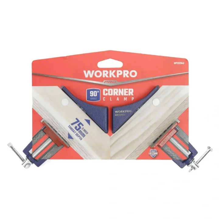 WORKPRO WP232043 75mm 90° Profesyonel Köşe İşkence