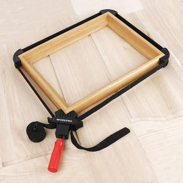 WORKPRO WP232044 4M Ayarlanabilir Bant Tipi Dört Köşeli Profesyonel İşkence