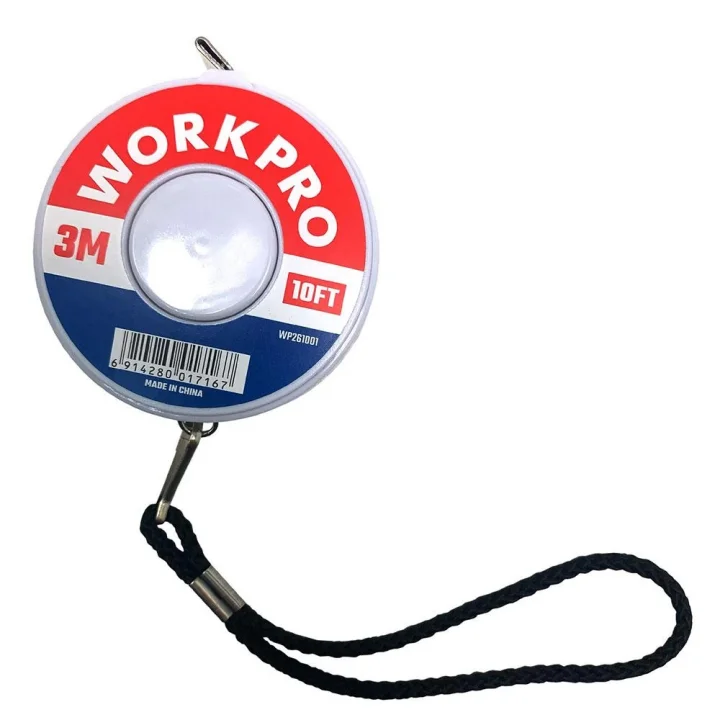 WORKPRO WP261001 3M/10FT Bez Şerit Metre / Mezura