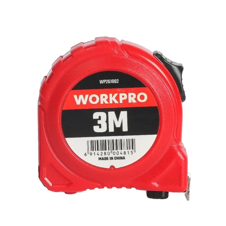 WORKPRO WP261002 3Mx16mm Beyaz Çelik Şerit Metre