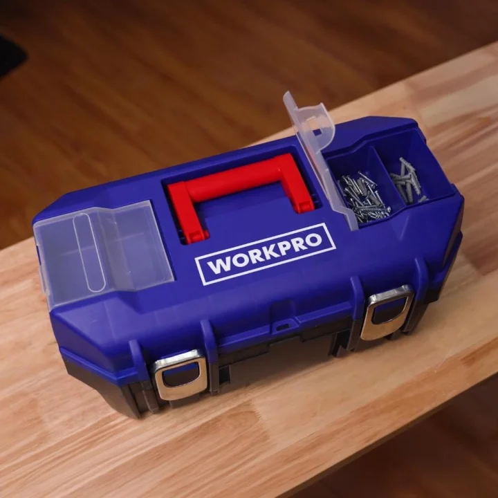 WORKPRO WP283016 16’’ Metal Kilitli Plastik Takım Çantası