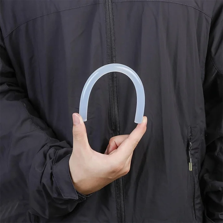 WORKPRO WP432002 11x200mm Sıcak Silikon Tabancası İçin 50 Adet Şeffaf Yedek Silikon/Mum