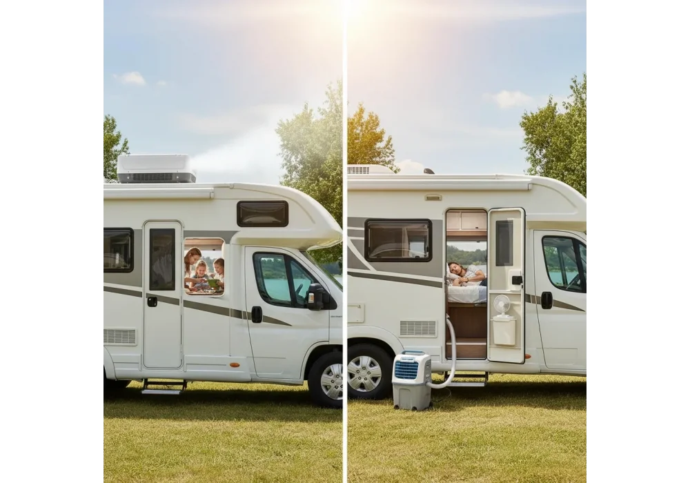 Karavan Tavan Kliması vs. Portatif Kabin Kliması Hangisi Sizin İçin Uygun?