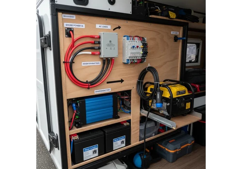 Karavanda Transfer Switch (Otomatik Anahtarlama) Sistemi Neden Şart?