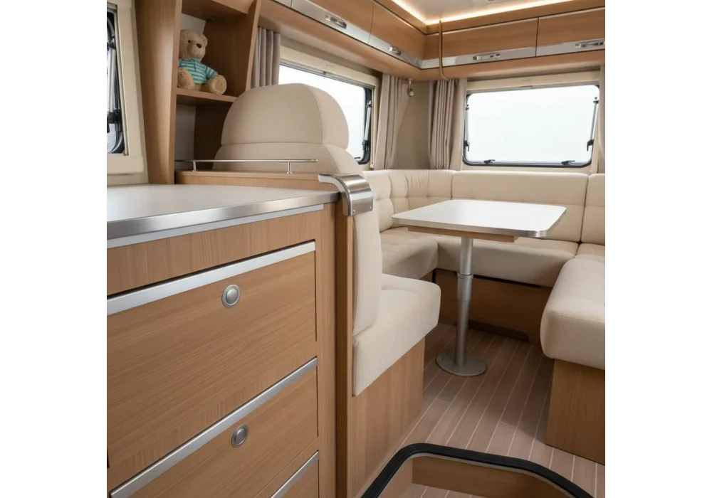 Karavan Mobilya Köşe Koruyucuları ve Trim Şeritleri Estetik ve Güvenlik Detayları