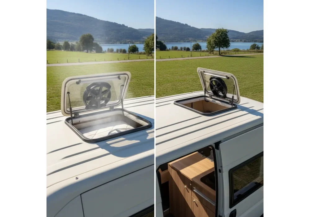 Karavan Tavan Heki Seçimi 40x40 mı, 28x28 mi? Fanlı Modellerin Gücü