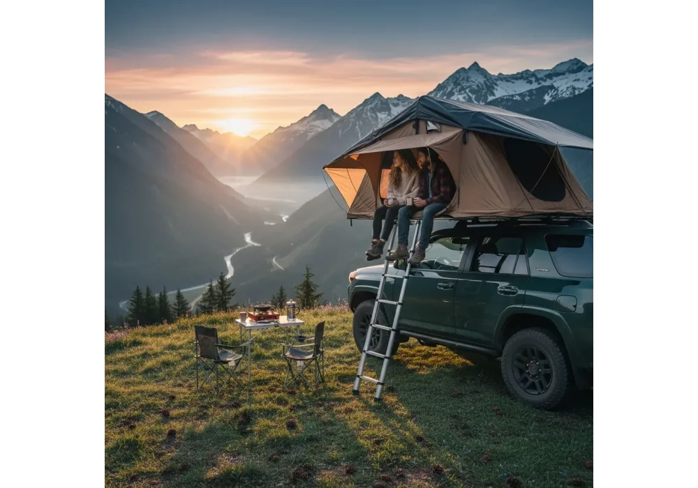 Araç Üstü Çadır ile Kamp Keyfi