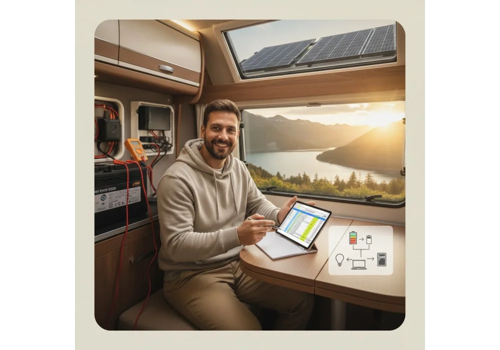 Karavan Aküsü Kaç Gün Gider? Doğru Kapasiteyi Seçeme Tüyoları