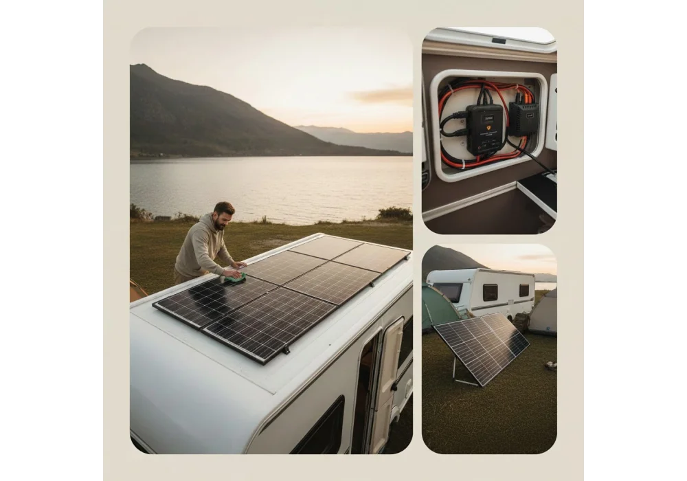 Karavan Çatısına Kaç Güneş Paneli Sığar? Verim Nasıl Artırılır?