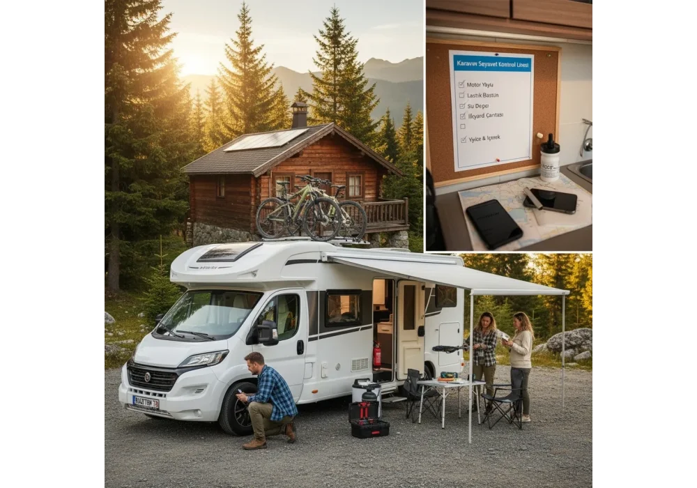 Karavan ile Seyahate Çıkmadan Önce Kontrol Edilmesi Gerekenler