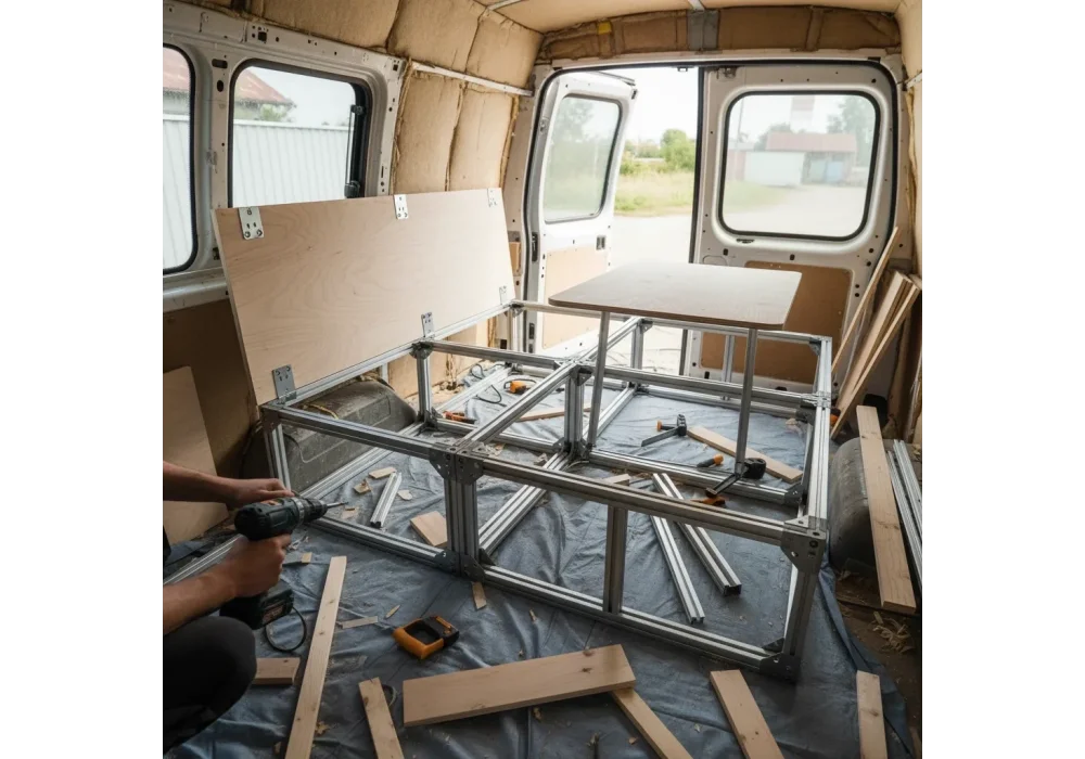 Karavan Mobilya ve Koltuk Düzenlemesi Kendi Kendine Yapım Fikirleri