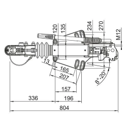 AL-KO 2000-3500KG 2361 Premium V model Frenli Kaplin