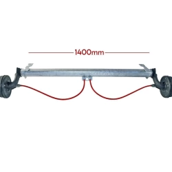 AL-KO B850-10 1000Kg 1400mm Torsiyonlu Frenli Aks Dingil