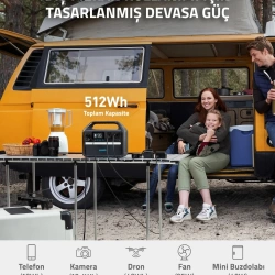 Anker 535 PowerHouse 500W Taşınabilir Şarj İstasyonu