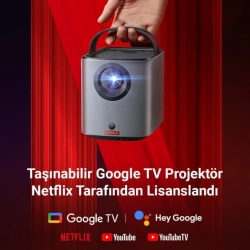 Anker Nebula Mars 3 Air Akıllı Taşınabilir Wifi Kablosuz Projeksiyon Cihazı