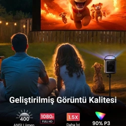 Anker Nebula Mars 3 Air Akıllı Taşınabilir Wifi Kablosuz Projeksiyon Cihazı