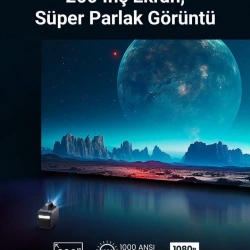 Anker Nebula Mars 3 Akıllı Taşınabilir WiFi Kablosuz Projeksiyon Cihazı