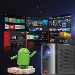 Anker Nebula Mars II Pro Akıllı Taşınabilir WiFi Kablosuz Projeksiyon Cihazı TV Box