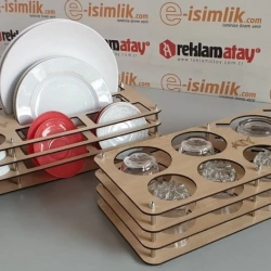 ATY Karavan Tabak Bardak Koruma Rafı