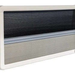 Berhimi 50x120 Amortisörlü Karavan Penceresi (Sineklikli Güneşlikli)