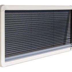 Berhimi 55x145 Amortisörlü Karavan Penceresi (Sineklikli Güneşlikli)
