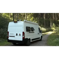 Berhimi M44 Kasetli Duvar Tipi Karavan Tentesi 3.50 x 2.50 Beyaz Kasa