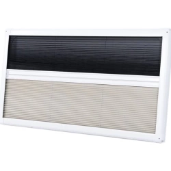 Beyaz Pervazlı Karavan Penceresi (45x90)