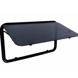 Beyaz Pervazlı Karavan Penceresi (50x120)
