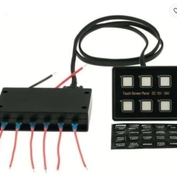 BFY DOKUNMATİK SWITCH PANEL 6LI