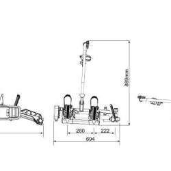 Buzz Rack  E-Hornet 2 Çeki Demiri Bisiklet Taşıyıcı