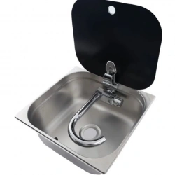 Cam Kapaklı Dikdörtgen Evye – FSM 3426