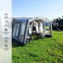 Campasist Air-350K1 Çift Bölmeli Havalı Karavan Tentesi 350x330x235