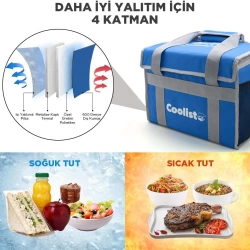 Coolist CL36B 36 Litre Katlanabilir Termos Bez Çanta / Buzluk