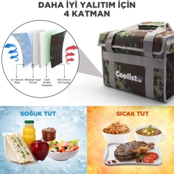Coolist CL36C 36 Litre Katlanabilir Termos Bez Çanta / Buzluk