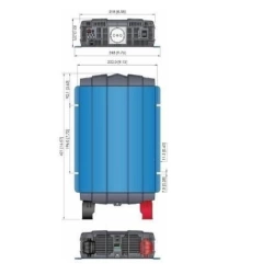 Cotek 12V 1500W Tam Sinüs Inverter