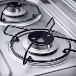 Dometic MO 9722L Cam Kapaklı 2 Gözlü Ocak + Evye Kombinasyonu