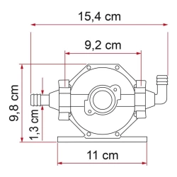 Fiamma AQUA F Hidrofor 10 LT 12V