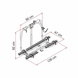 Fiamma Caravan XL A Pro 200 Bisiklet Taşıyıcısı