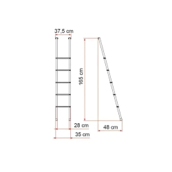 Fiamma Deluxe 5B – 5 Adımlı Merdiven