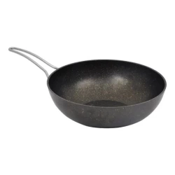 Granit Döküm Wok Tava 28cm