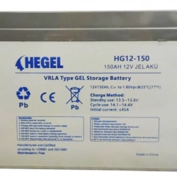 Hegel 150 Ah Derin Döngü 12V Jel Akü