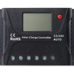 HP4830 12/24/36/48V 30A PWM Solar Charge Controller