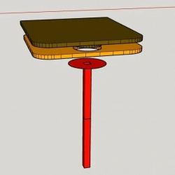 Karavan Yavru Masa Ayağı
